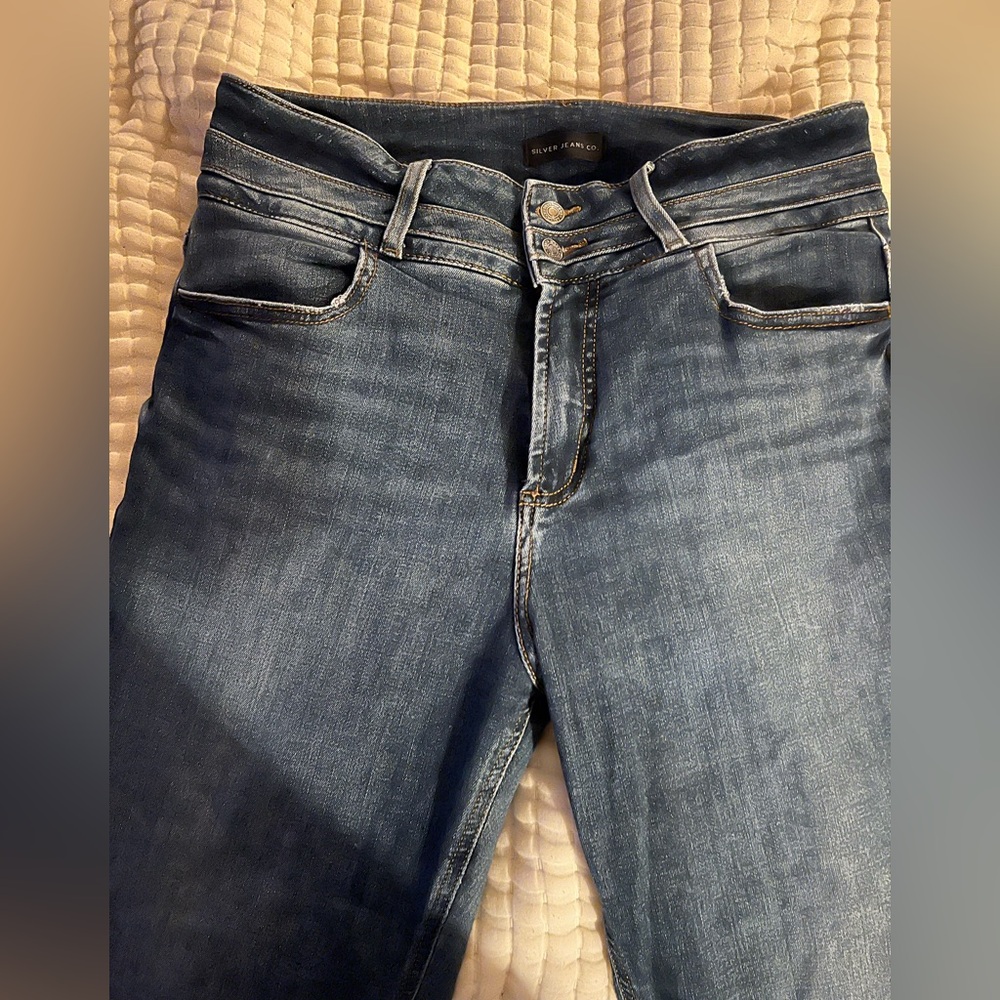 Silver Jeans Dark Blue Denim